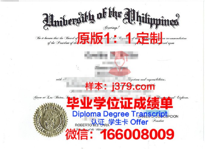 菲律宾大学第利曼分校硕士毕业证书样本(菲律宾大学本科怎么申请)